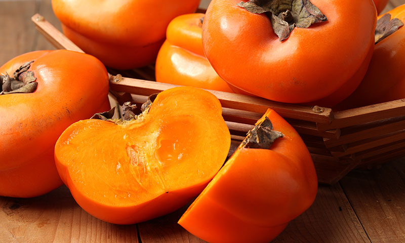 Persimmons contain a great deal of antioxidants.
