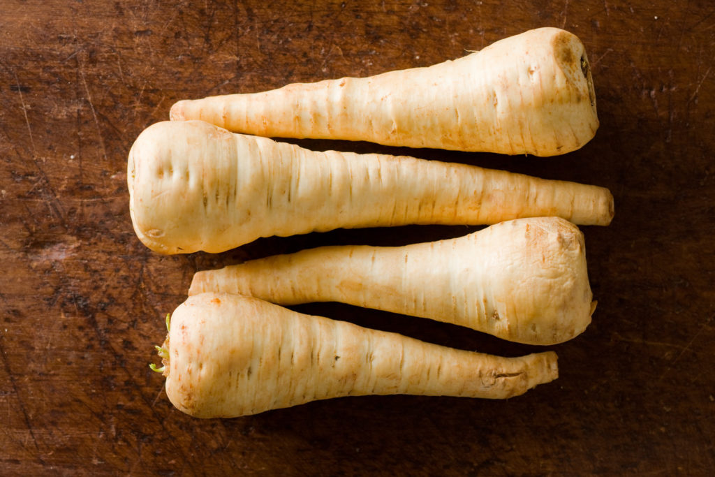 parsnips production in australia