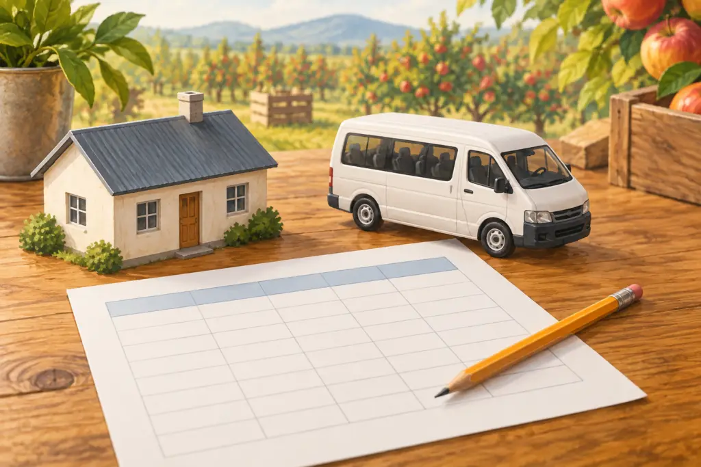 Farm Accommodation and Transport: Check the Deduction Before Payroll