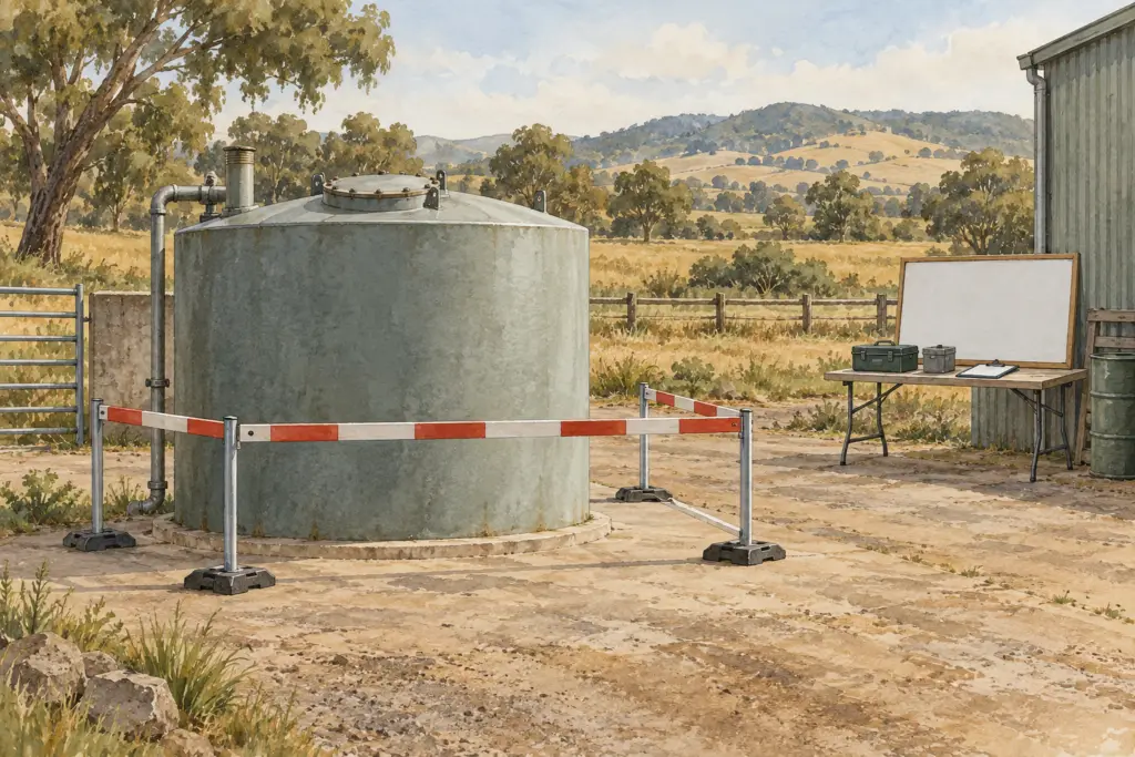 Farm Tanks and Pits: Recognise a Confined-Space Job Before Sending a Worker