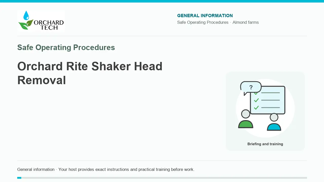 Orchard Rite Shaker Head Removal video title card