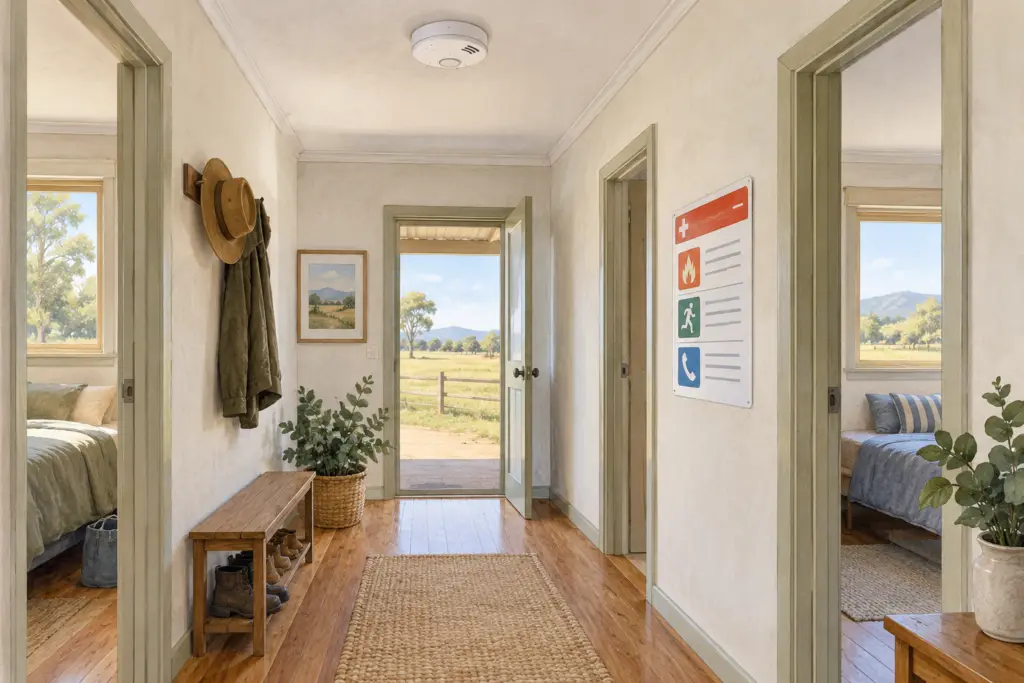Shared Farm Accommodation: Check Smoke Alarms Before the Next Arrival